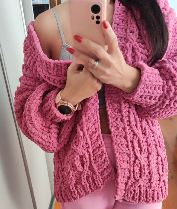 Kardigan sweter S/L Alize Puffy