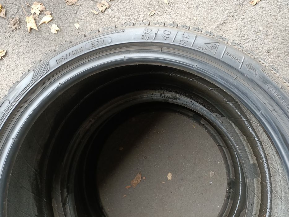 Opony zimowe 215/40r17 Kleber Krisalp hp2 87v xl jak nowe 2szt