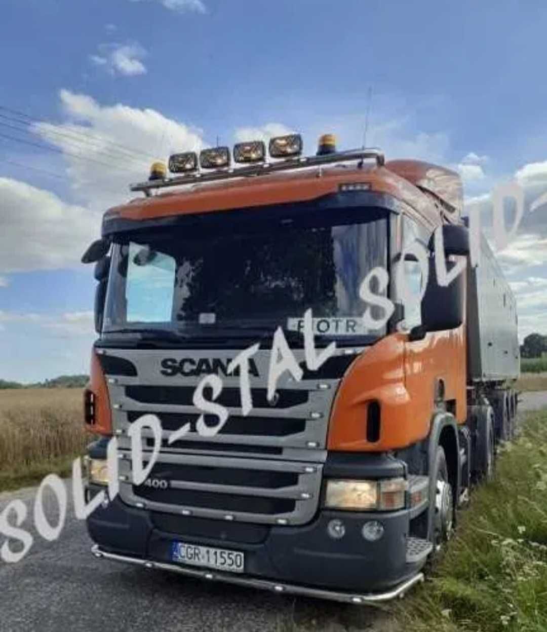Orurowanie DOLNE / POD ZDERZAK Nowa Scania R / S Next Gen