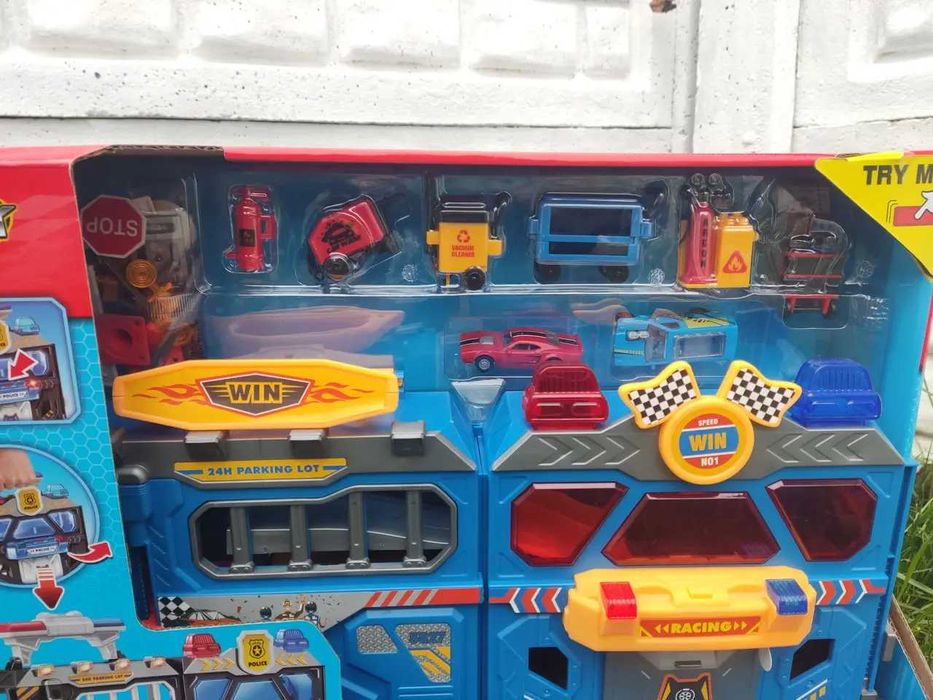 Паркінг іграшковий City Actione 2машинки у комплекті світло звук 739SB