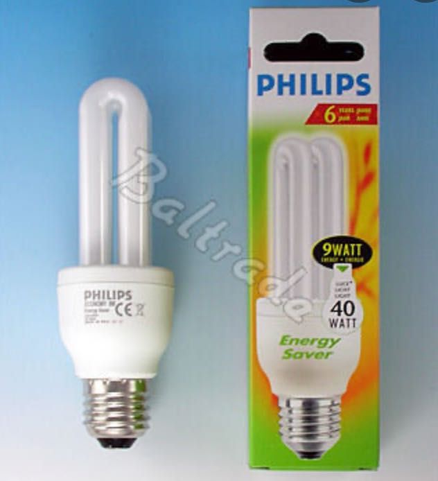 Philips świetlówki energooszczędne 9 lub 11 lub 18 Watt  18szt