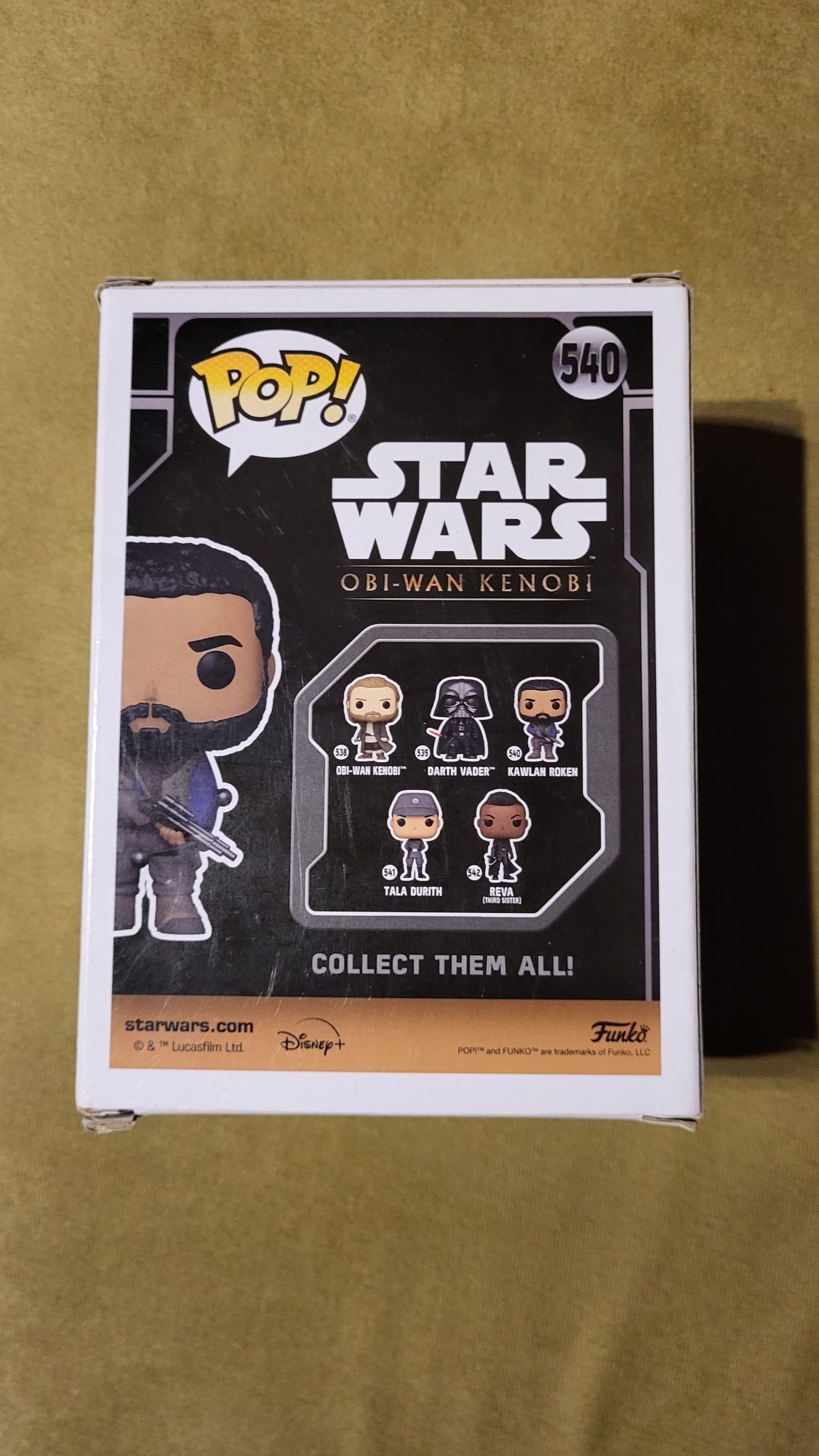 Funko Pop Star Wars 540 Kawlan Roken