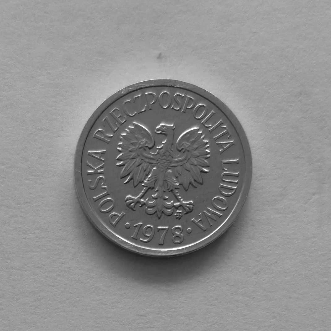 Moneta PRL 10 groszy 1978r.Al.Stan widoczny na zdjęciach.