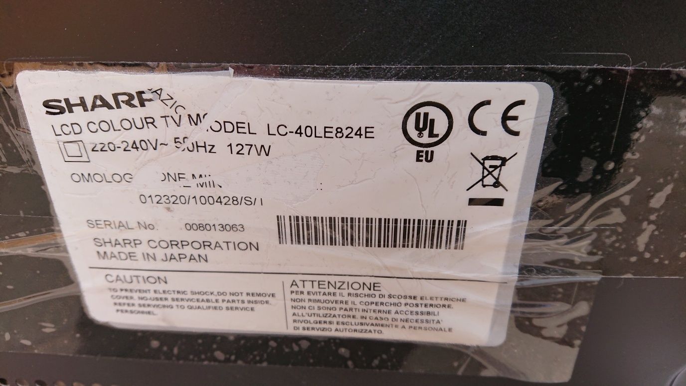 Telewizory uszkodzone podświetlenie do wymiany