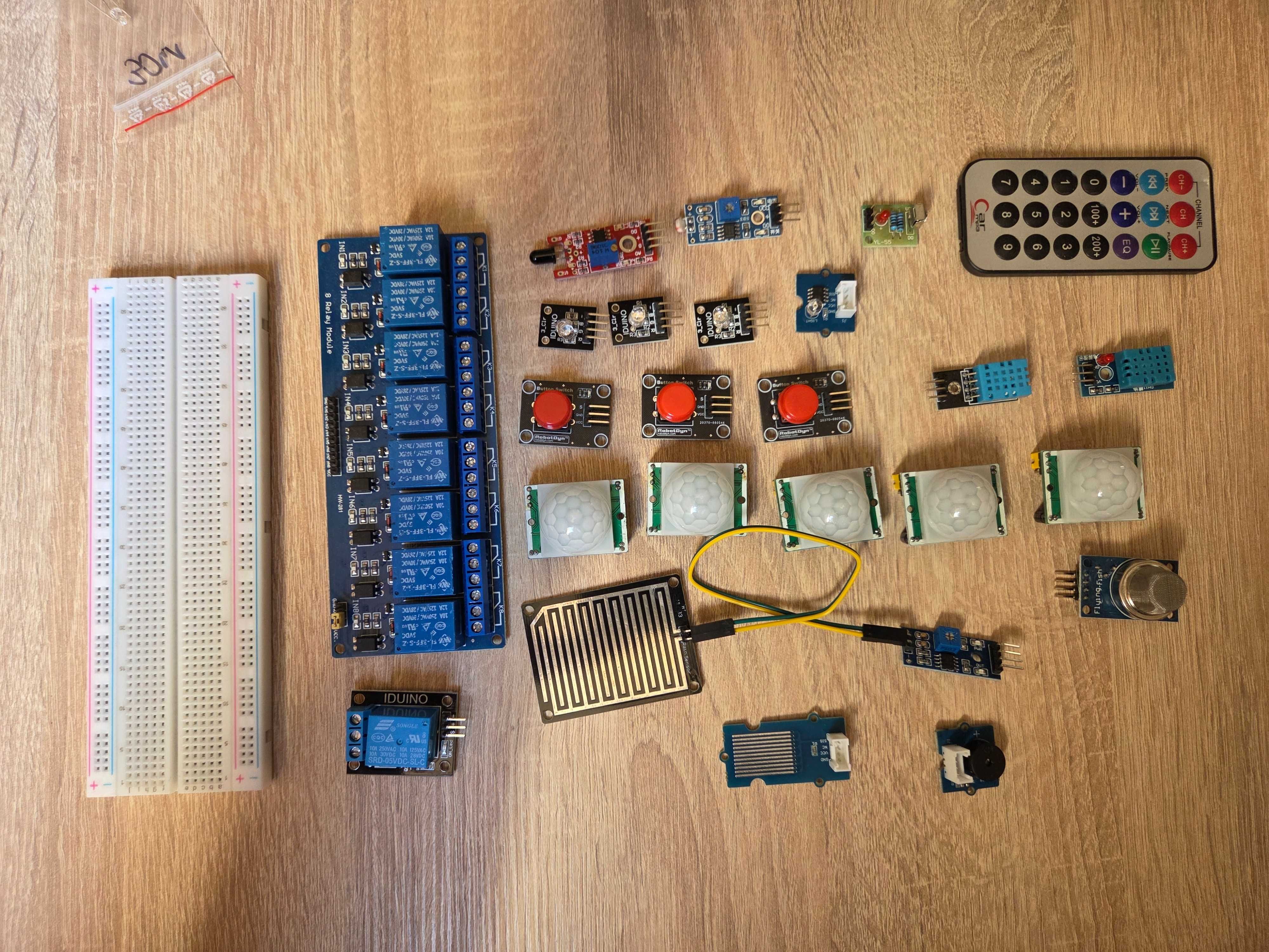 Zestaw elementów do Raspberry Pi