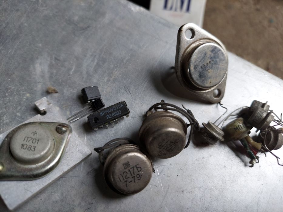 Транзисторы новые и б/у