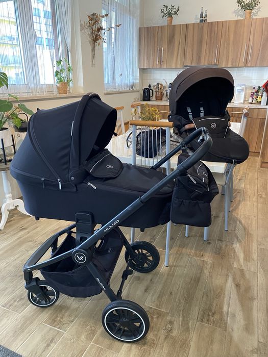 Wózek  Muuvo 2w1 dodatki komplet