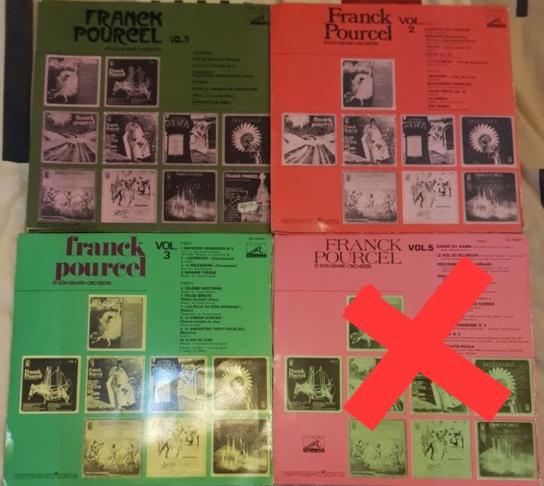 Discos vinil Franck Pourcel