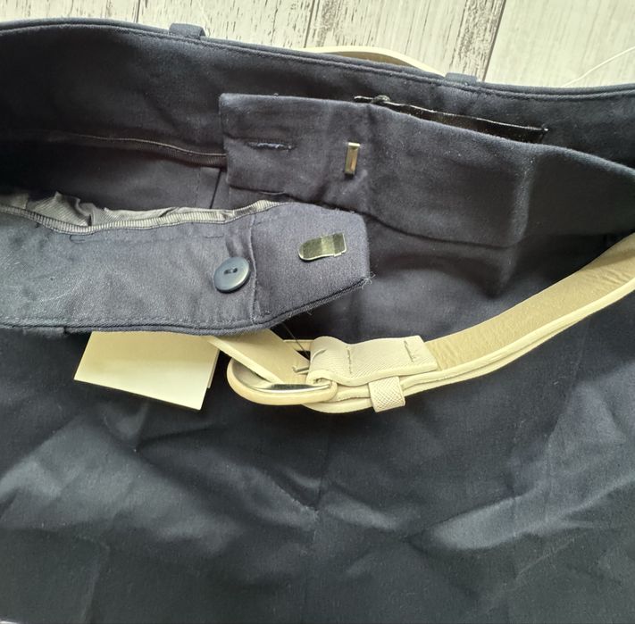 Szorty ZARA z paskiem, klasyczny fason, rozmiar M