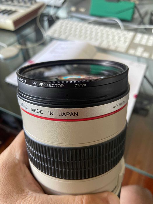 Lente Canon EF 70-200mm f/2.8 – COMO NOVA