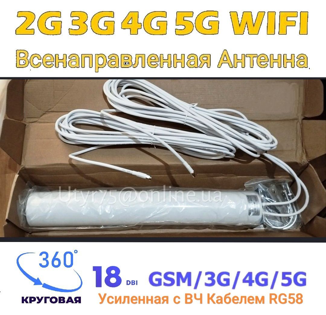 Уличная Всенаправленная Антенна 3G/4G/5G MIMO
