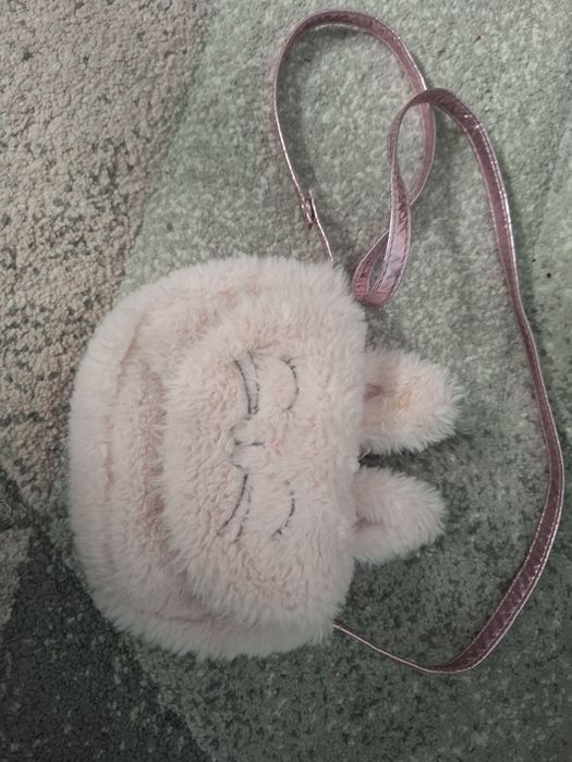 Torebka Mała pluszowa kotek dla dziewczynki 1+2 gratis