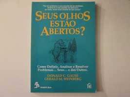 Seus olhos estão abertos?- Donald C. Gause & Gerald M. Weinberg