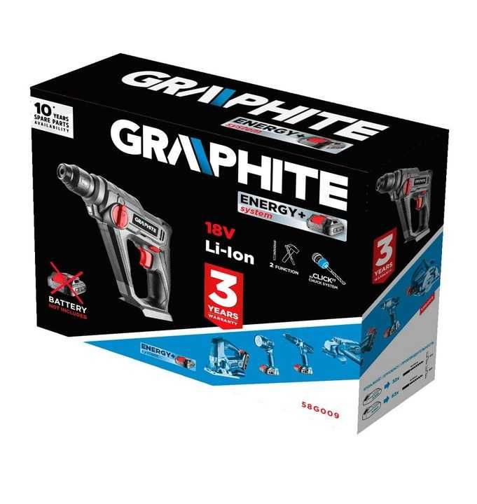 Młotowiertarka akumulatorowa Graphite SDS+