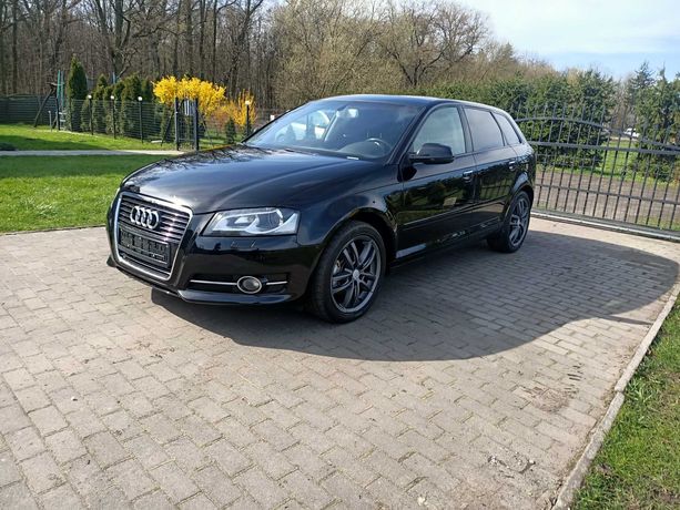 Audi A3, 2012r, szklany dach, alkantara