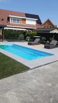 BASEN poliestrowy 7,10 x 3,10 x 1,55 + akcesoria