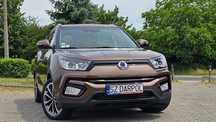SsangYong/KGM Tivoli LuxurySafetyPack/Wentyl+GrzaneSkóry/GrzanaKierownica/Szyberdach/Hak
