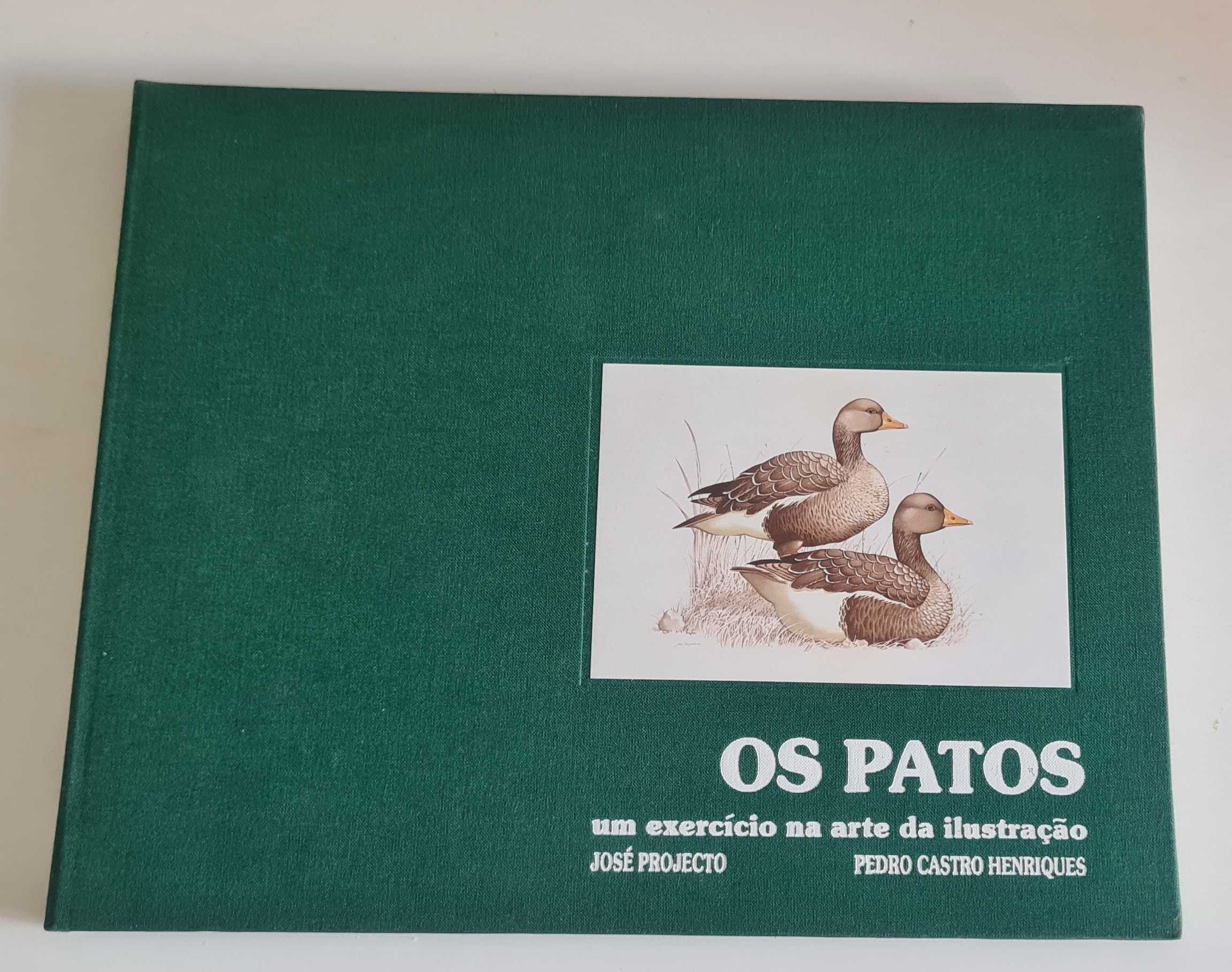 Livro Os Patos (com 4 ilustrações para emoldurar)