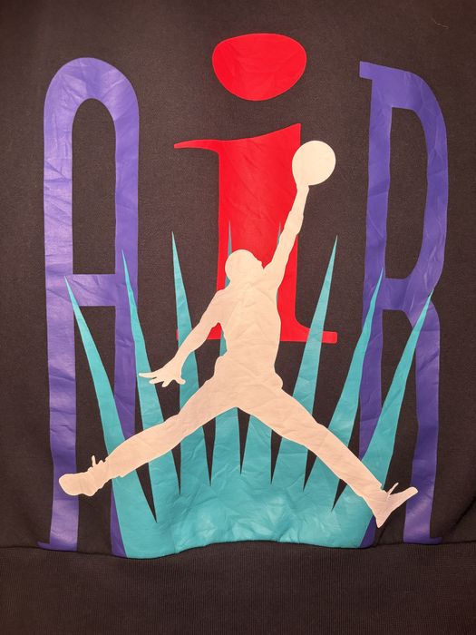 Nike Air Jordan Legacy Flight Nostalgia AJ9 Hoodie Black Gold