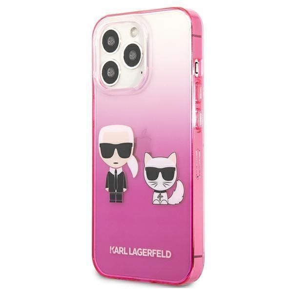 Etui na Telefon Karl Lagerfeld Pink Gradient dla iPhone 13 Pro / 13