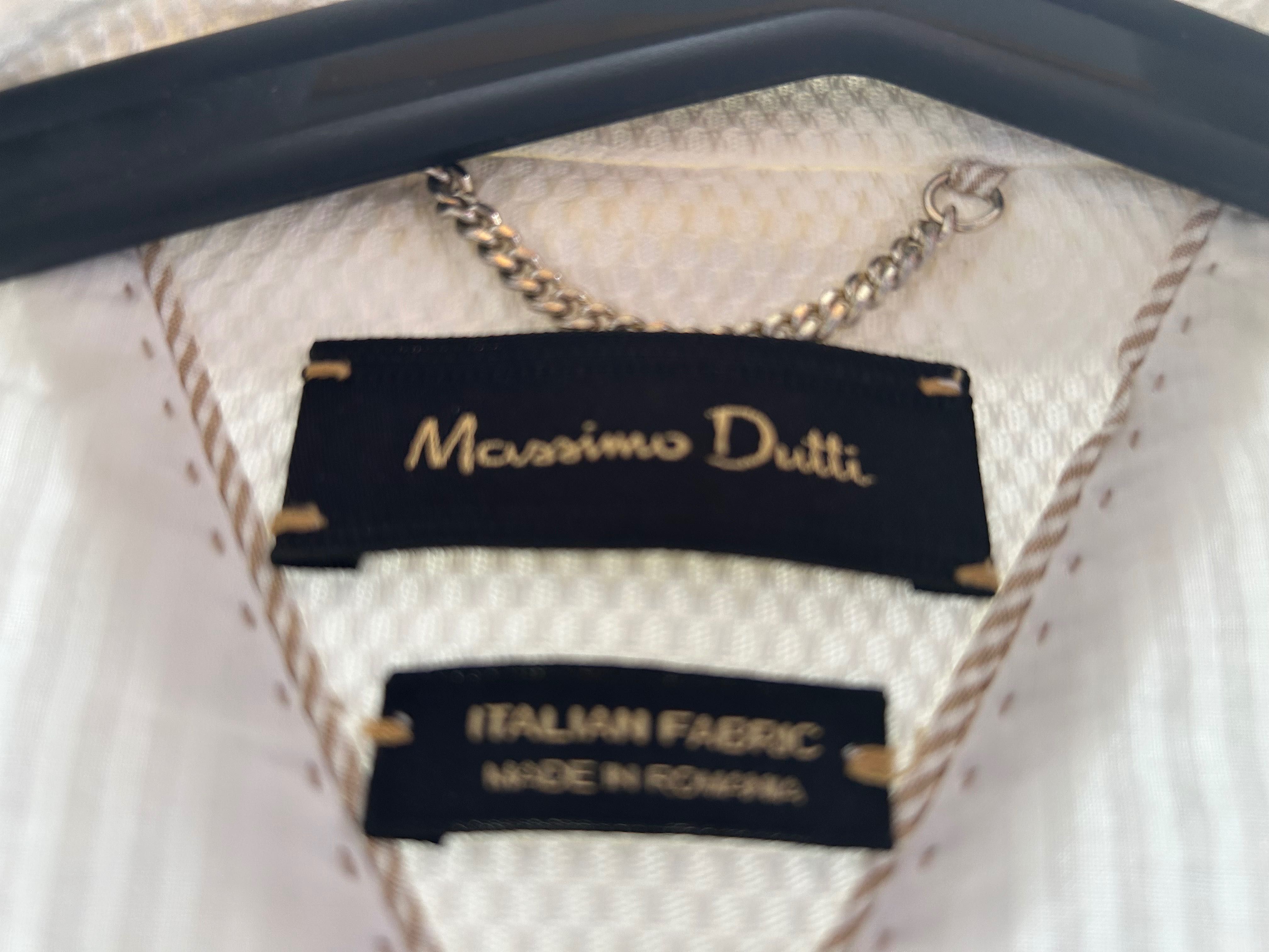 Massimo Dutti marynarka biała