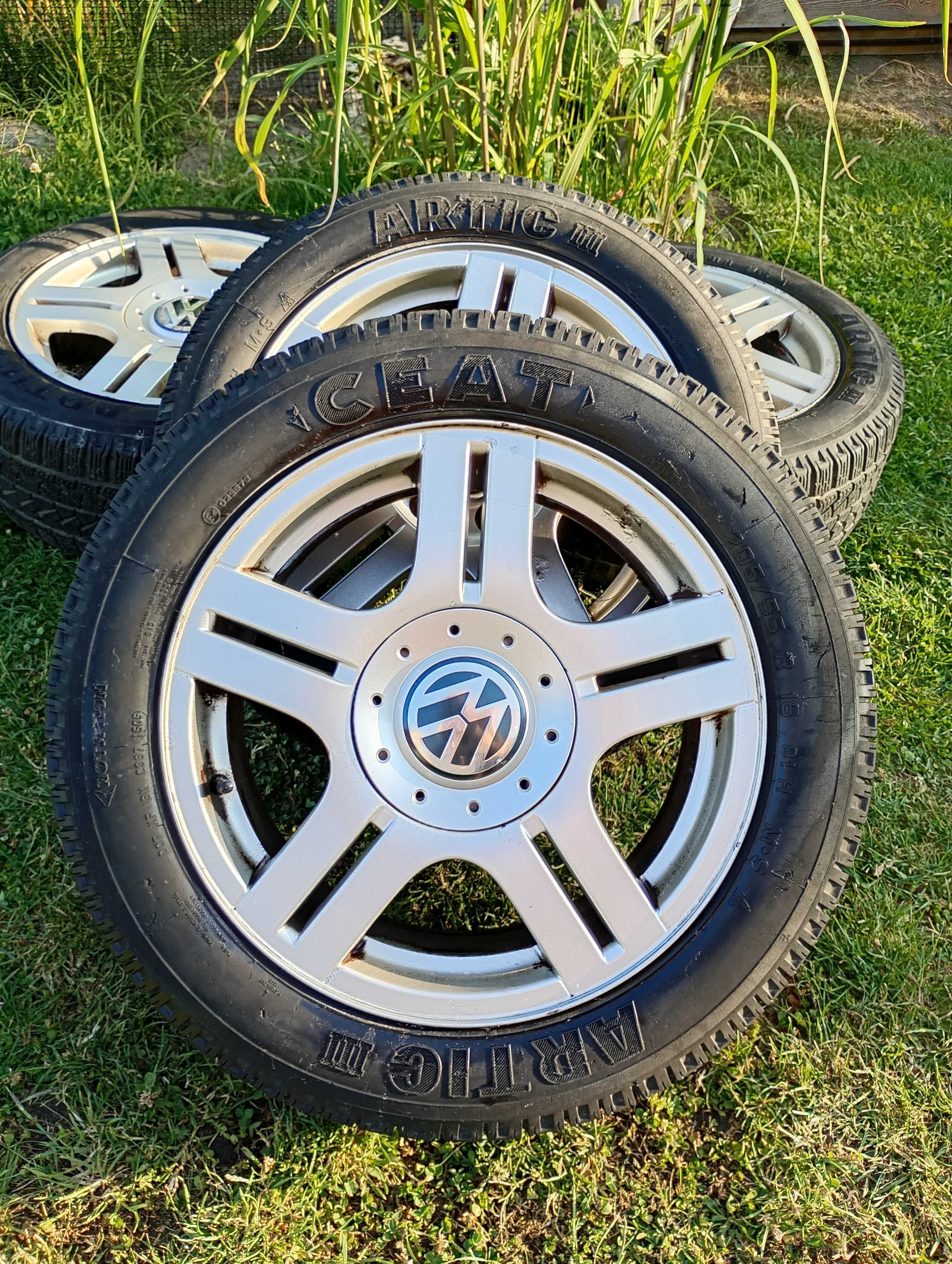 Felgi aluminiowe VW + GRATIS zimowe opony CEAT – komplet