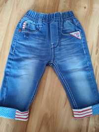 Spodnie jeansowe dla chłopca rozmiar 80/86