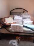 Cama de casal usada