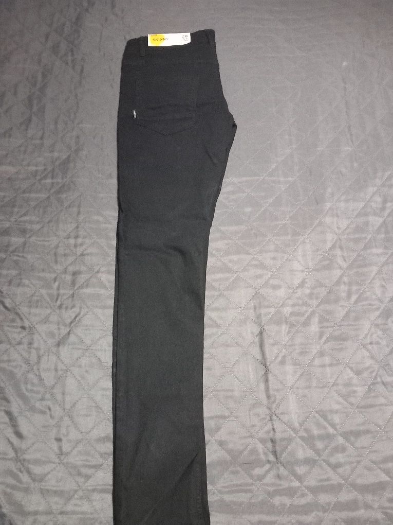 Meskie spodnie rurki slim s/m