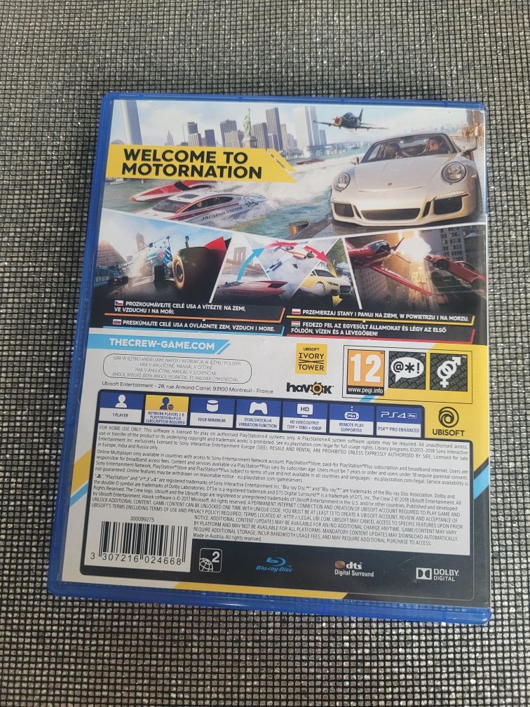 Sprzedam grę The Crew 2 Ps4 PlayStation 4