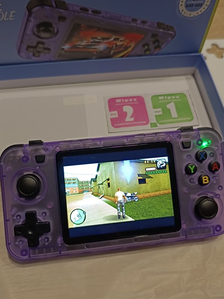 Konsola przenośna R36H 15000 gier GameBoy Pegasus PS1 emulator NOWA
