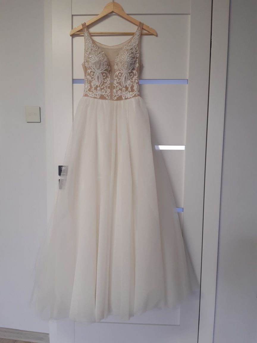 Suknia ślubna Larysa rozmiar S 36