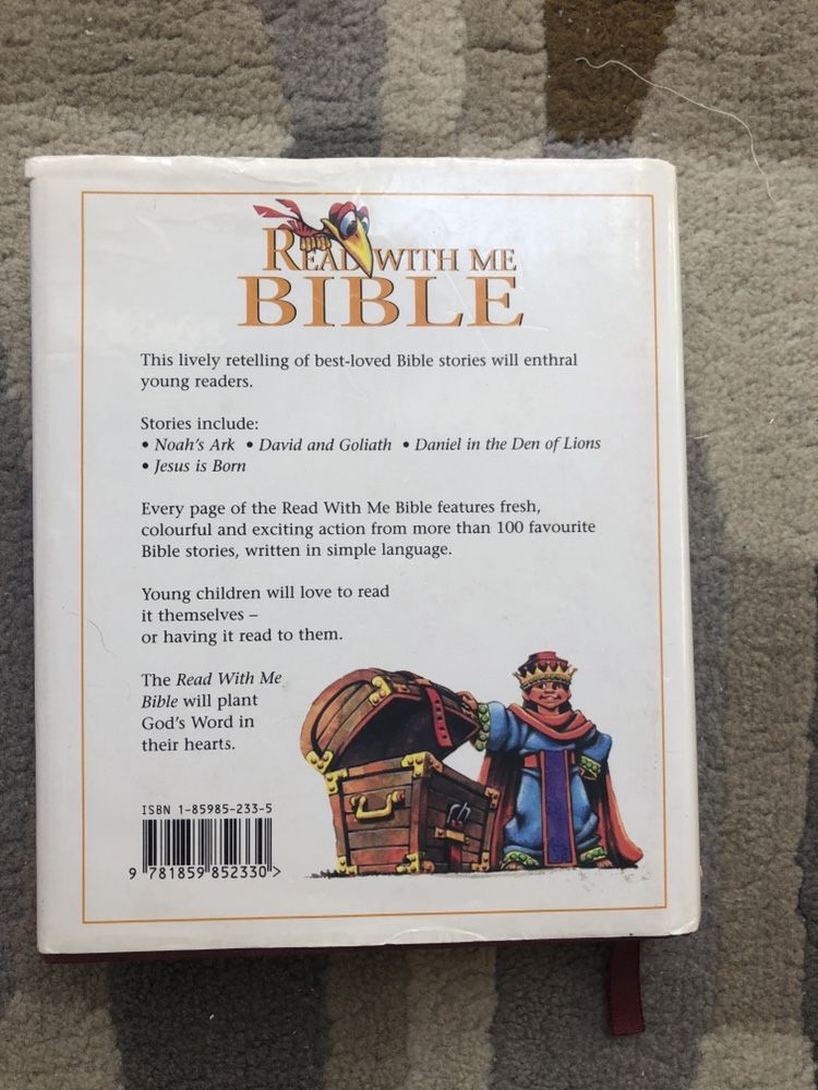 Read with me Bible Biblia dla dzieci po angielsku