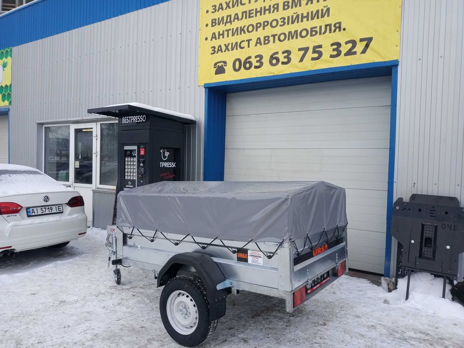 Прицеп новый оцинкованный-самосвал URSA 2x1.25 (УРСА Асортимент)