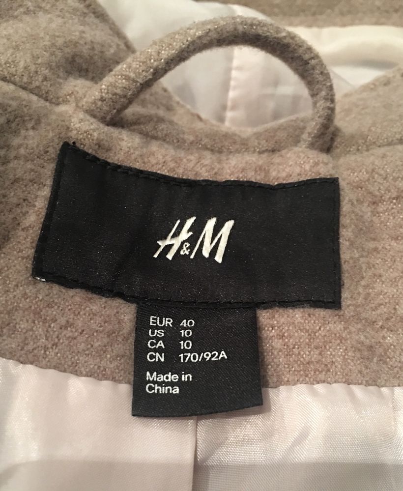 Плащ H&M (40/M/10)