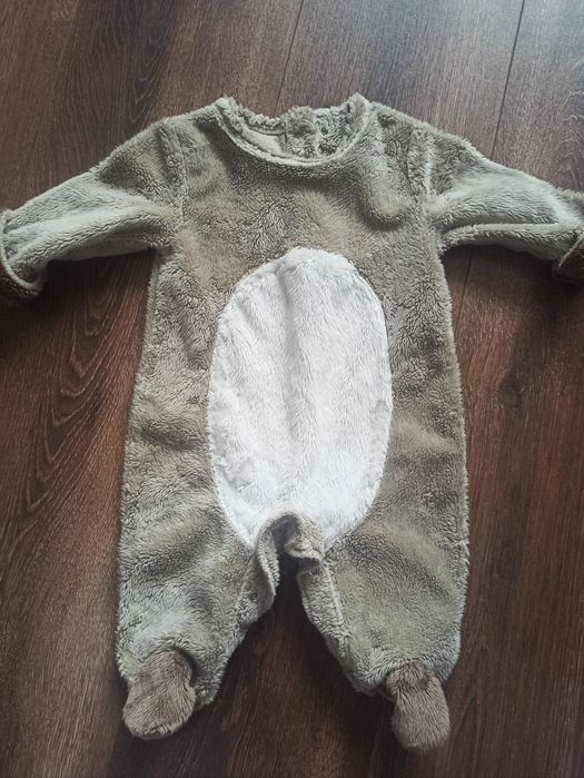 Комбинезон детский теплый Тедди 0-3 месяца