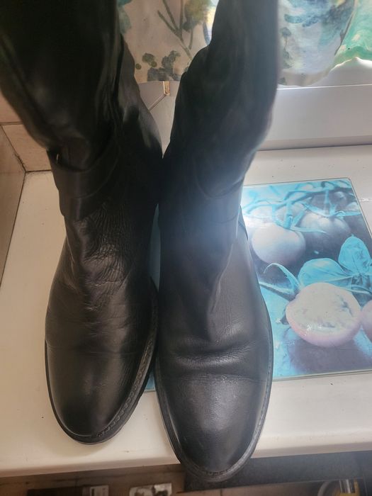 Kozaki Kazar skóra naturalna