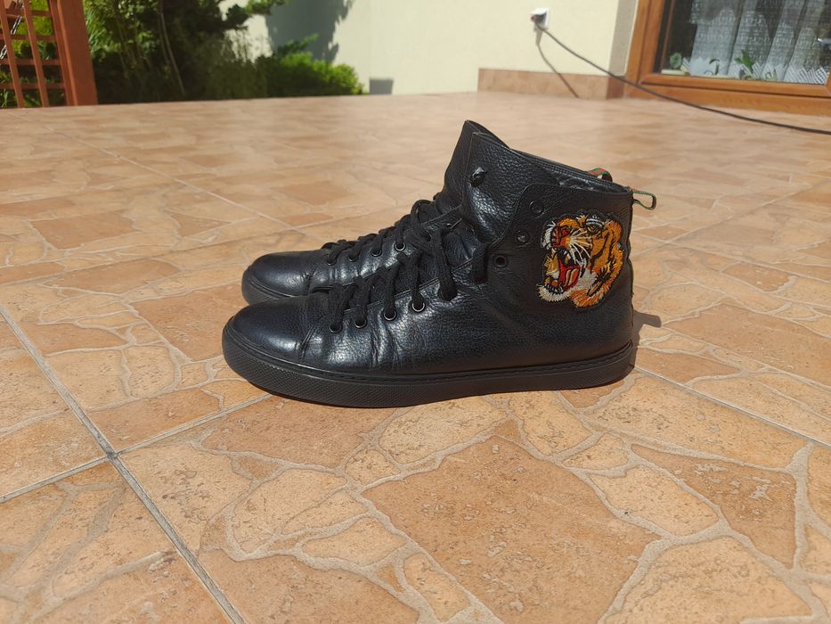 Sprzedam skórzane buciki Gucci