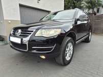 Touareg 4x4 3.0TDI Lift Sprężyny BiXenon El. Klapa Hak Czarny Zadbany