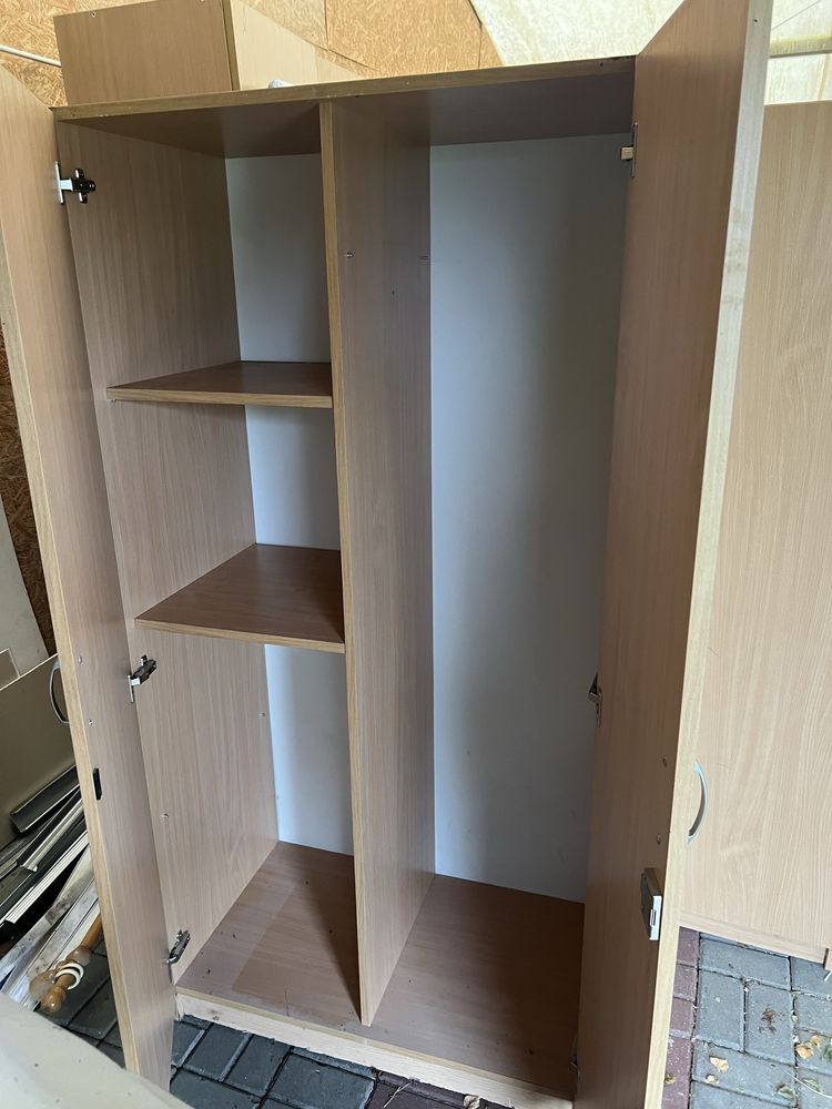 Szafa dwudrzwiowa 90x180 głębokość 53