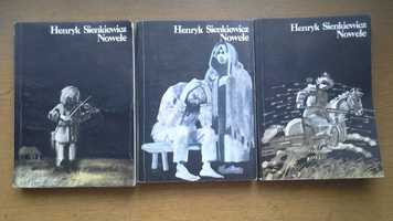 Nowele tom 1,2,3 - Henryk Sienkiewicz