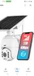 Zewnętrzna kamera IP 4G SMART DETEKCJA PIR bateria solarna GSM + karta