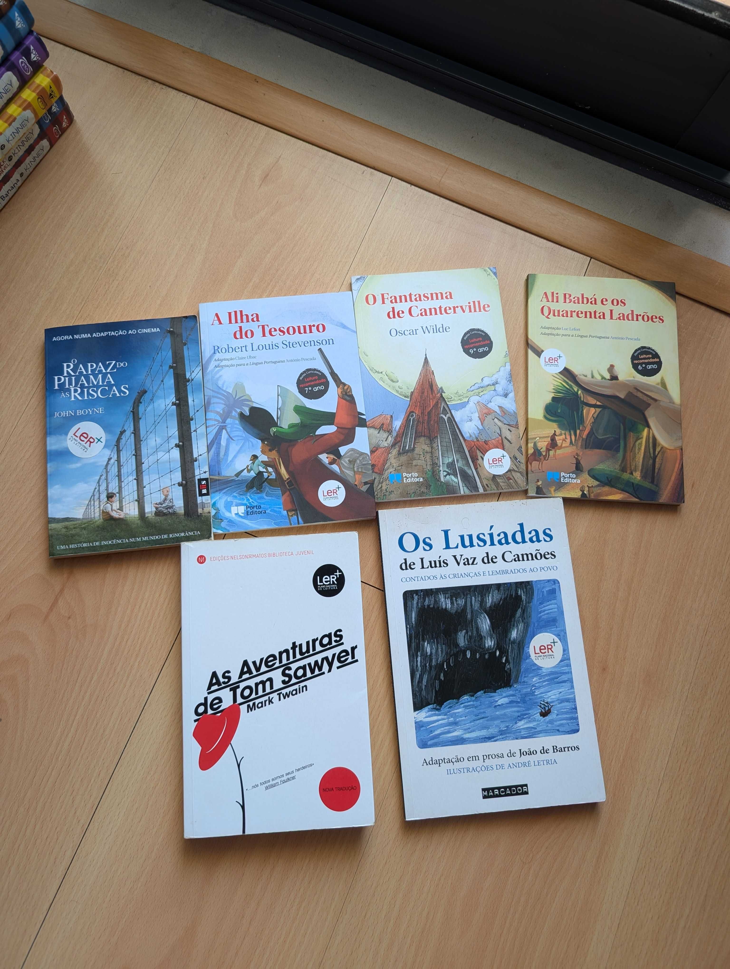 Lote "Plano Nacional de Leitura e Clássicos Juvenis" (6 Livros)