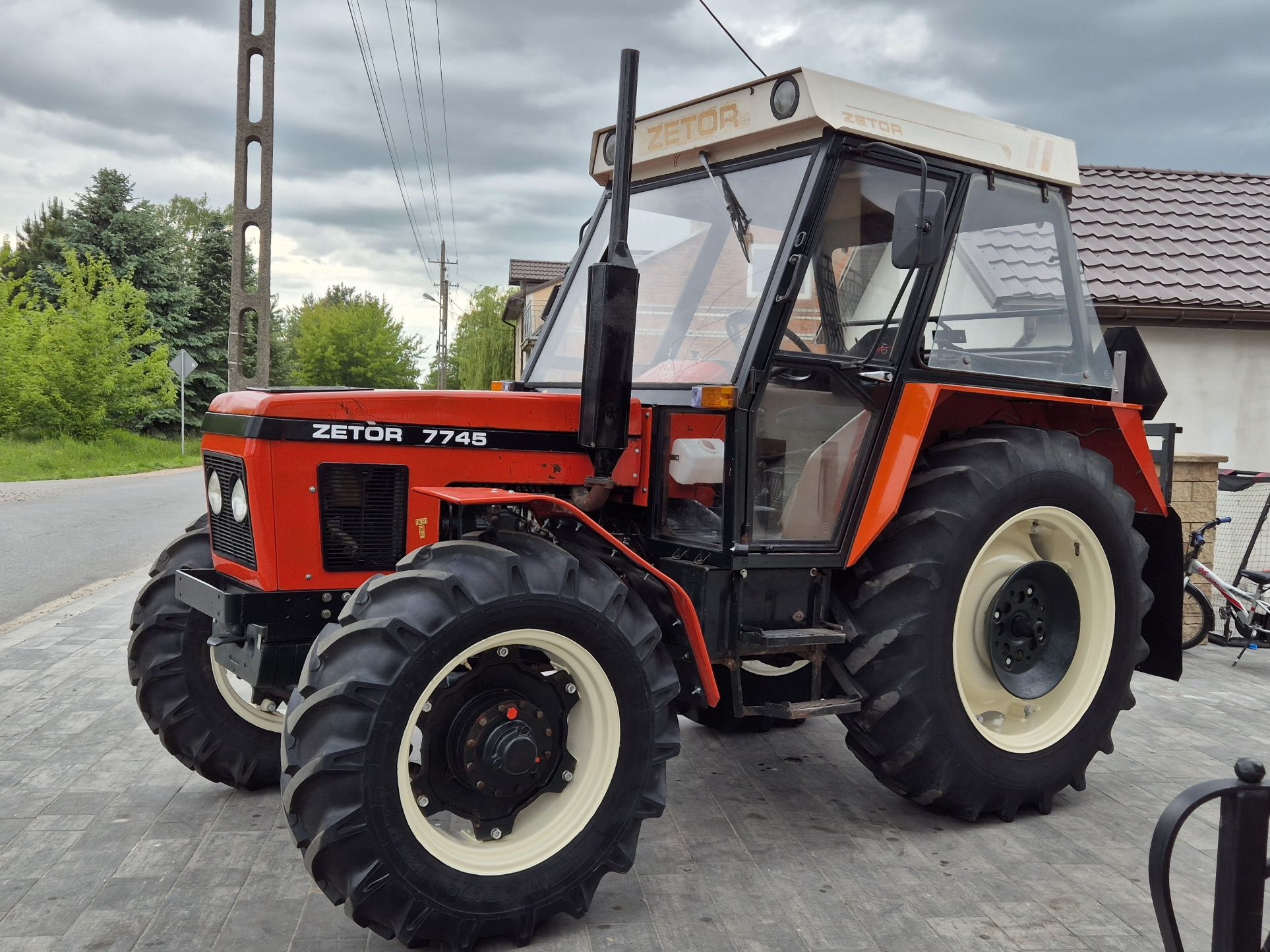 #Zetor 7745\•\Stan Dobry\•\Oryginał\•\Wersja Exportowa\•\1989 Rok#