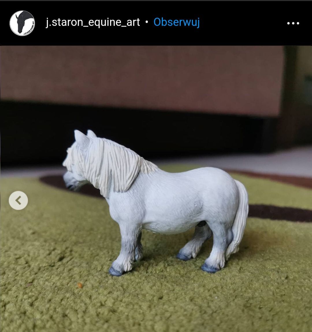 Kucyk szetlandzki schleich custom