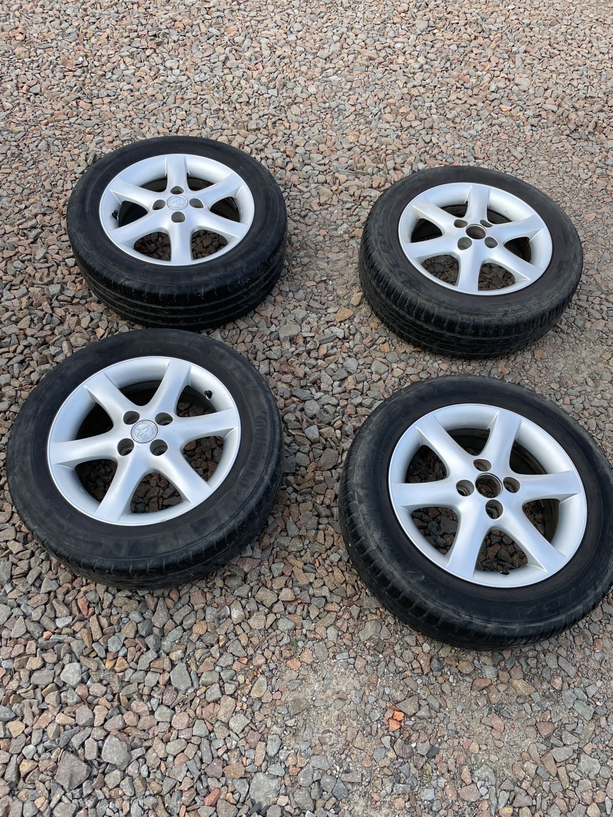 4x100 alufelgi koła 15 TOYOTA COROLLA E12