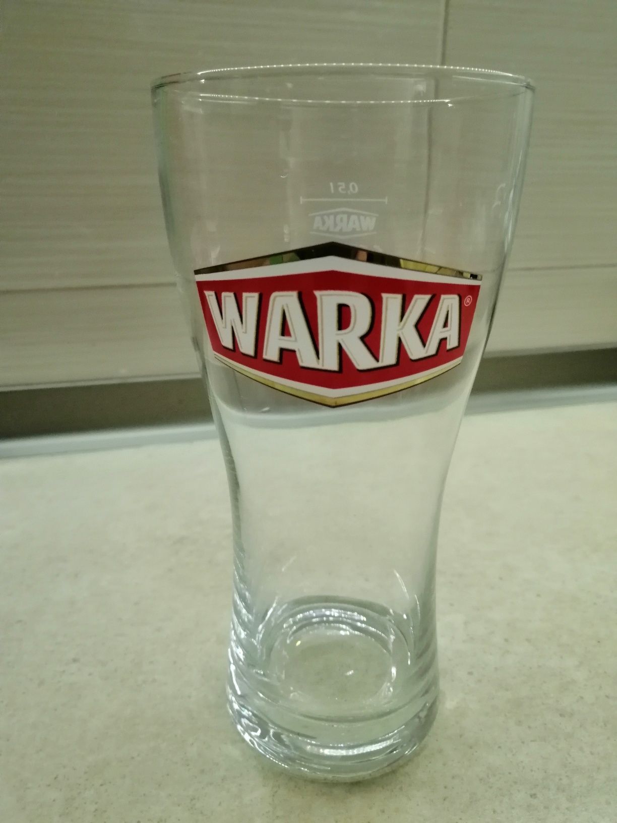 Komplet 12 szklanek do piwa, Warka