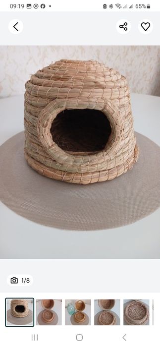 Домик для грызунов, хомяка, шиншилы.