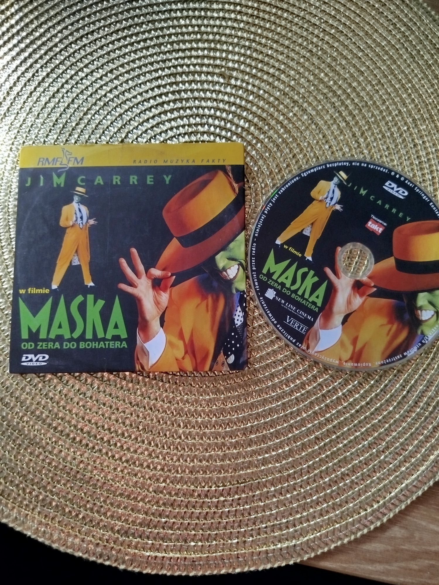 Film na DVD Maska od zera do bohatera Jim Carrey