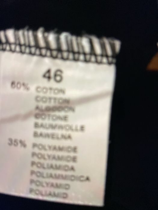 Spodnie elastyczne z cyrkoniami